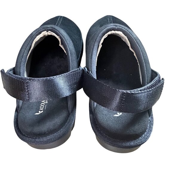 Koolaburra by UGG Tizzy Black Suede Platform Clogs Size 11 - Picture 8 of 16